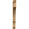 Ekena Millwork Balboa Traditional Rough Sawn Bracket, Western Red Cedar, 4"W x 36"D x 44"H BKT04X36X44BOA01RWR - alternate 3